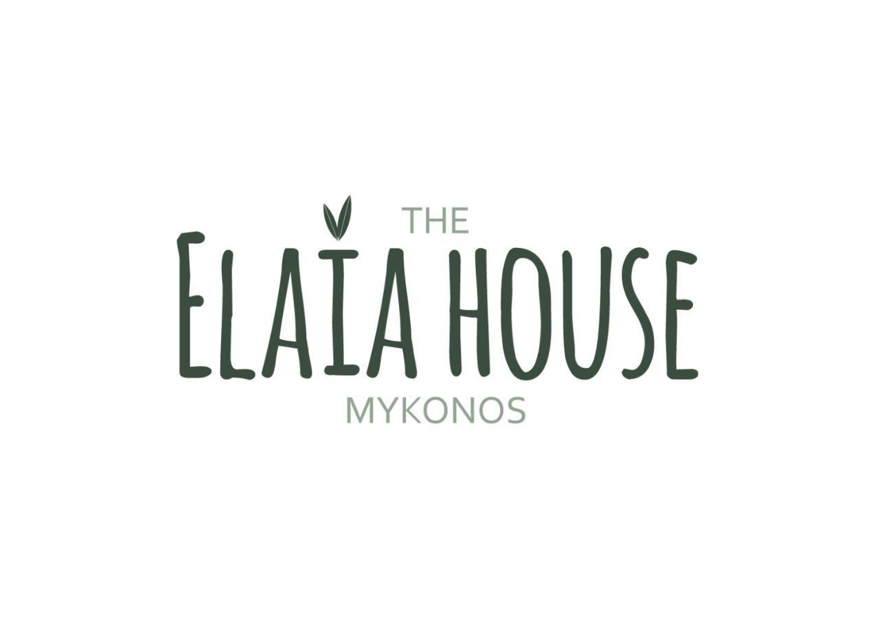 The Elaia House Mykonos Villa Ornos  Exterior foto